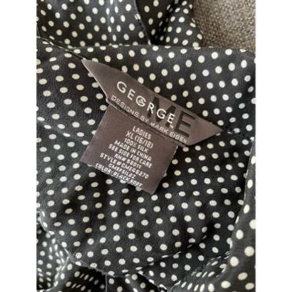Silk Polka Dot Blouse - Picture 7 of 7